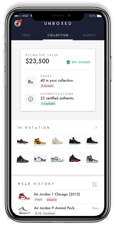 Unboxed Curate your entire sneaker collection in 1 app